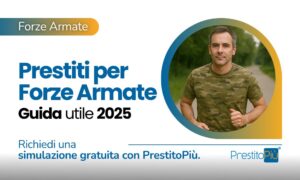 Militare in tenuta mimetica corre all'aperto – guida 2025 ai prestiti per Forze Armate con PrestitoPiù.