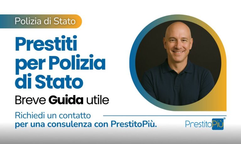 Agente della Polizia di Stato sorride dopo aver consultato una guida utile ai prestiti dedicati, a cura di PrestitoPiù